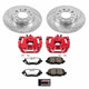 Power Stop 16 - 18 Fiat 500X Rear Z36 Truck & Tow Brake Kit w/Calipers - My Store