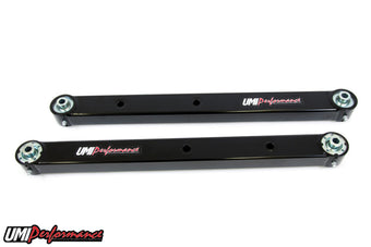 compare product UMI Performance 78-88 G-Body Boxed Lower Control Arms- w/ Dual Roto-Joints