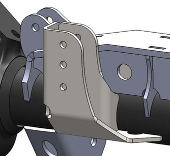 compare product Artec Industries Raised Tracbar Bracket For 3 1/2 In Diameter Front Axle