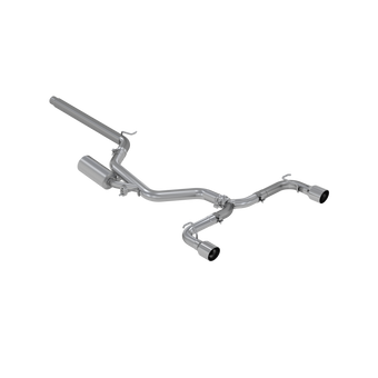 compare product MBRP 15-20 VW 2.0L Turbo Golf GTI MK7 3in T304 Cat Back Exhaust w/ Dual Split Rear Exit