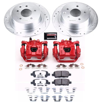 compare product Power Stop 07-10 Nissan Sentra Rear Z26 Street Warrior Brake Kit w/Calipers