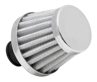 compare product Spectre Breather Filter 10mm Flange / 2in. OD / 1-3/4in. Height - White