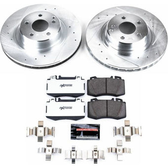 compare product Power Stop 00-03 Mercedes-Benz CL500 Front Z26 Street Warrior Brake Kit