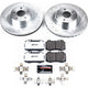 Power Stop 00 - 03 Mercedes - Benz CL500 Front Z26 Street Warrior Brake Kit - My Store