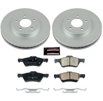 compare product Power Stop 10-12 Ford Escape Front Z17 Evolution Geomet Coated Brake Kit