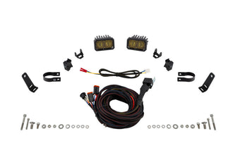 compare product Diode Dynamics Stage Series 1 1/2 In Roll Bar Chase Light Kit SSC2 Pro - Yellow (Pair)