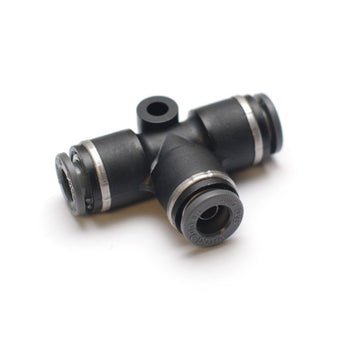 compare product Ridetech Airline Fitting Tee 1/2in Airline on all Sides