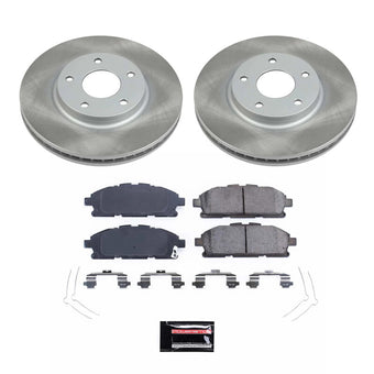 compare product Power Stop 11-17 Nissan Quest Front Semi-Coated Rotor Kit