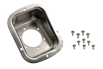 compare product Kentrol 78-95 Jeep CJ/Wrangler YJ Gas Filler Neck - Polished Silver