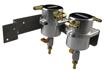 compare product Moroso 08-14 Subaru STi (w/Top Mount Intercooler) Air/Oil Separator Catch Can - Billet Aluminum
