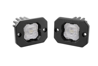 compare product Diode Dynamics Stage Series C1 LED Pod - White SAE Fog Flush ABL (Pair)