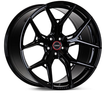 compare product Vossen HF-5 20x10 / 5x127 / ET-18 / Super Deep / 71.5 CB - Gloss Black Wheel