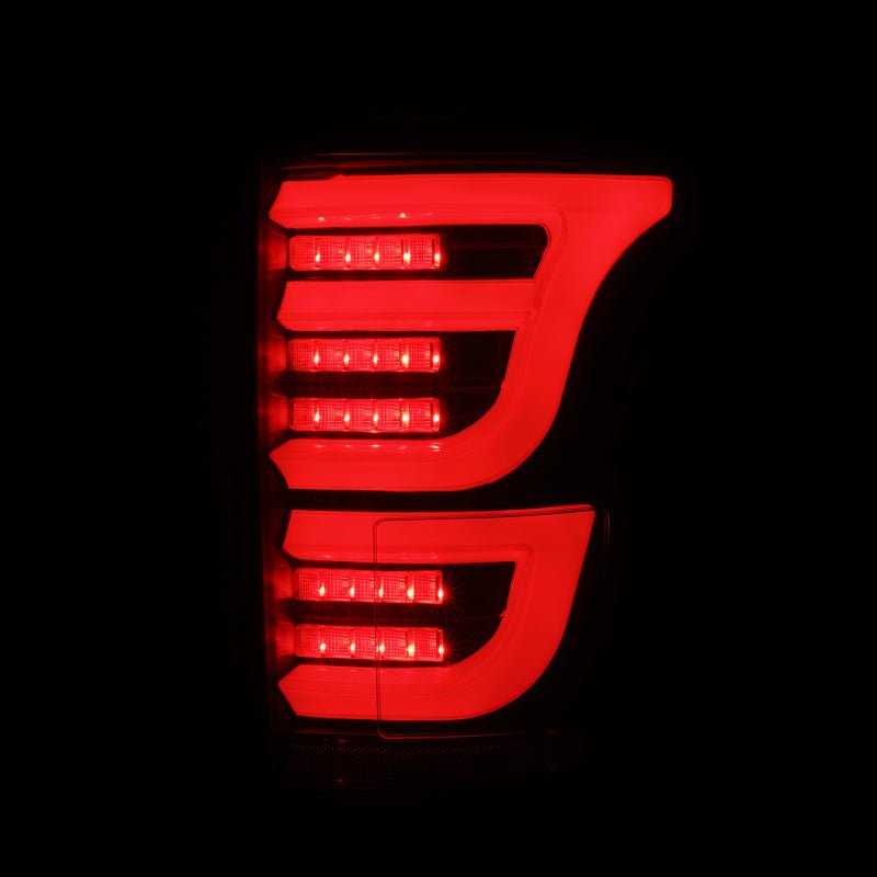 AlphaRex 15 - 20 Ford F150 Luxx - Series LED Tail Lights Alpha - Black - My Store