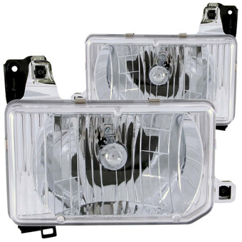 compare product ANZO 1988-1989 Nissan Hardbody Crystal Headlights Chrome
