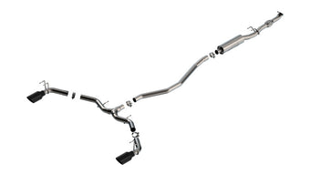 compare product Borla 2023 Integra/22-23 Civic Si 1.5L 4 CYL. MT FWD 4DR 2.50in S-Type Catback Exhaust Black Chrome