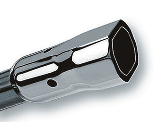 compare product Borla 2.25in Inlet 3.38in x 3.0in Square Angle Cut Phantom x 6.5in Long Universal Exhaust Tips