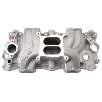 compare product Edelbrock Intake Manifold Single Quad Perf RPM Chevrolet 348/409 Inwin Big Block Small Port
