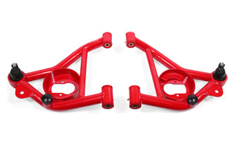 compare product BMR 82-82 3rd Gen F-Body Non-Adj. Lower A-Arms w/ Spring Pocket (Polyurethane) - Red