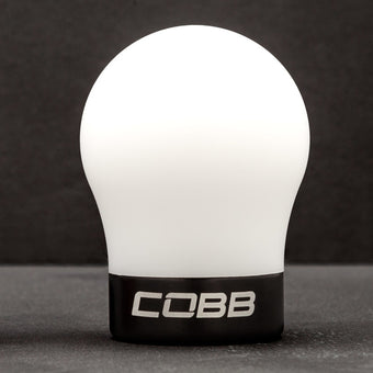 compare product Cobb Volkswagen Black Base White Shift Knob
