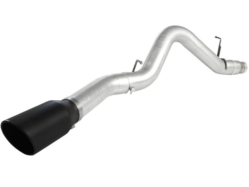 aFe Atlas Exhaust 5in DPF - Back Al Steel 11 - 13 GM Diesel Trucks V8 - 6.6L (td) LML (Blk Tip) - My Store