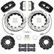 Wilwood 99 - 02 Nissan Skyline Aerolite 6R Front BBK w/ 14.00in D/S Rotors & Flexlines - Black - My Store