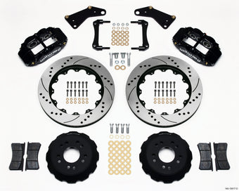 compare product Wilwood Narrow Superlite 6R Front Hat Kit 14.00in Drilled 65-82 Corvette C2/C3