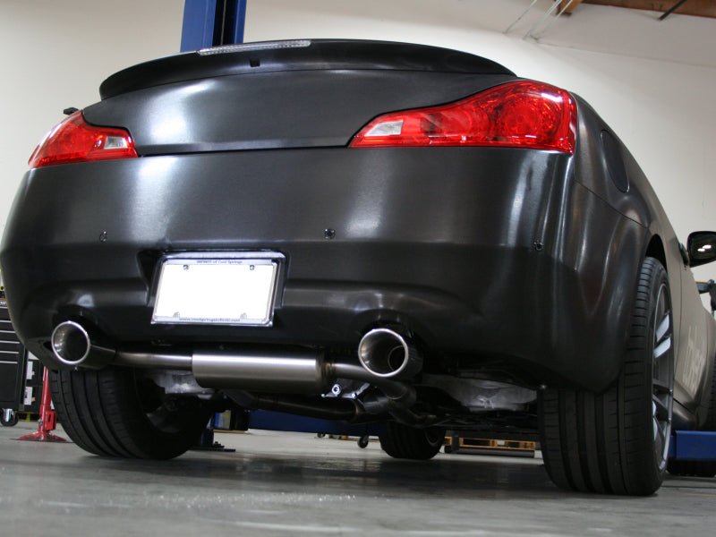 aFe Takeda 2 - 1/2in 304SS Cat - Back Exhaust Infiniti G37 08 - 13/Q60 14 - 15 V6 - 3.7 w/ Polished Tips - My Store