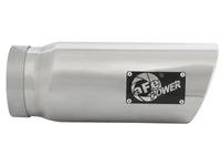 aFe MACHForce - Xp 5in Inlet x 6in Outlet x 15in length Polished Exhaust Tip - My Store