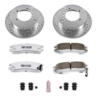 compare product Power Stop 95-05 Chrysler Sebring Rear Z26 Street Warrior Brake Kit