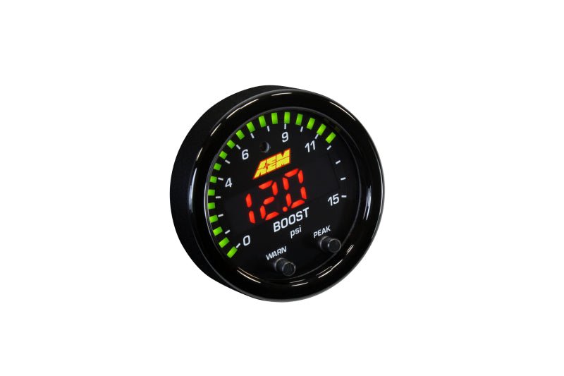 AEM X - Series Pressure 0 - 15psi Gauge Kit - My Store