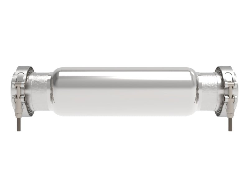 aFe MACH Force - Xp Resonator 3 IN Inlet/Outlet x 4 IN Dia. x 12 IN Body x 16 IN Overall Length - My Store