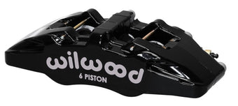 compare product Wilwood Caliper-Forged Dynapro 6 5.25in Mount-Red-R/H 1.62/1.38in/1.38in Pistons .81in Disc
