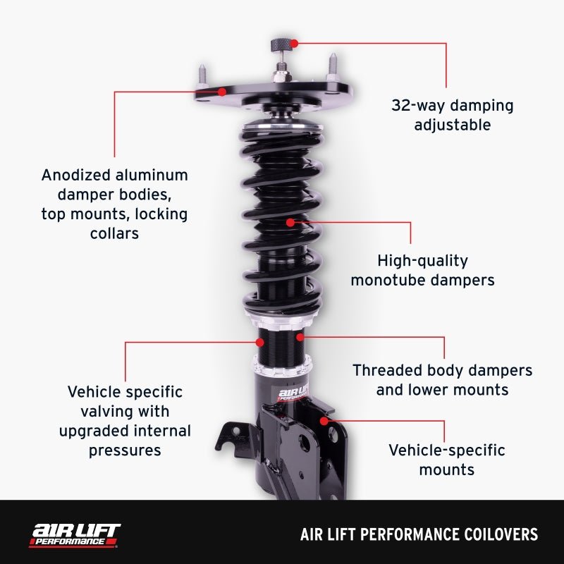 Air Lift Performance 15 - 20 Acura TLX / 13 - 17 Honda Accord Coilover Kit - My Store