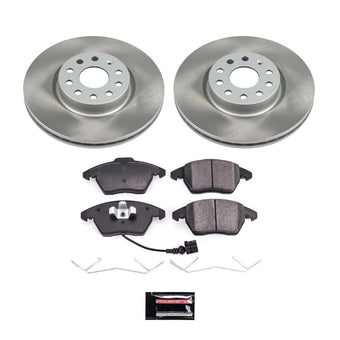 compare product Power Stop 06-10 Volkswagen Passat Front Semi-Coated Rotor Kit