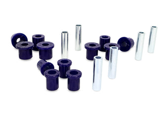 compare product SuperPro 09-14 Ford F-150 Rear Leaf Spring & Shackle Bushing Kit
