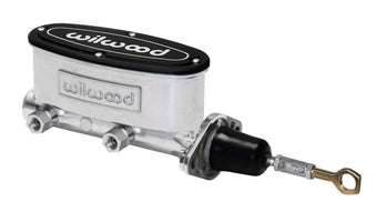 compare product Wilwood High Volume Tandem M/C - 7/8in Bore Ball Burnished-W/Pushrod - Early Mustang