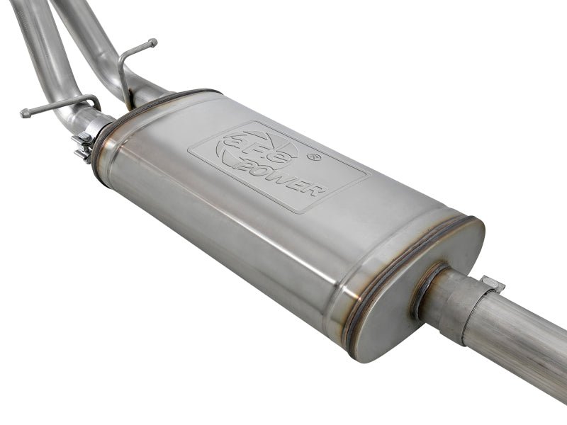aFe Vulcan Series 3in 304SS Exhaust Cat - Back w/ OE Tips 2019 GM Silverado / Sierra 1500 V8 - 5.3L - My Store