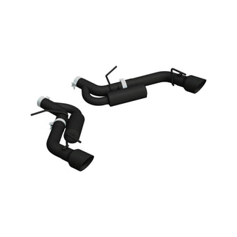 compare product MBRP 16-19 Chevrolet Camaro SS Dual Rear Exit Axle Back w/ 4.5in OD Tips - BLK (Non NPP Models)