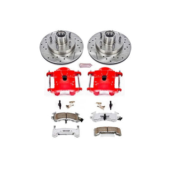 compare product Power Stop 95-97 Chevrolet Blazer Front Z26 Street Warrior Brake Kit w/Calipers