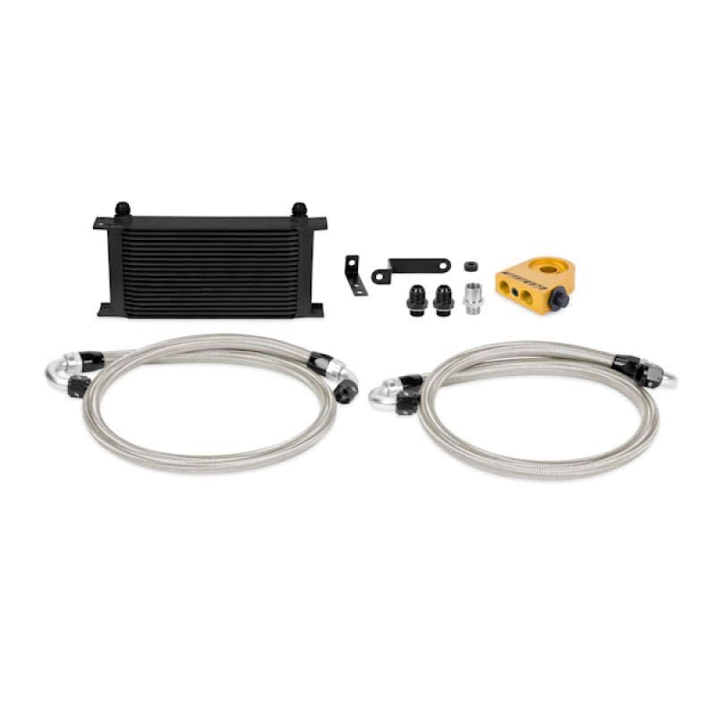 Mishimoto 08 - 14 WRX/STi Thermostatic Oil Cooler Kit - Black - My Store