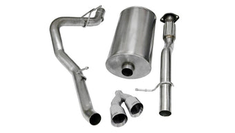 compare product Corsa 2009-2013 Chevrolet Suburban 1500 5.3L V8 Polished Sport Cat-Back Exhaust