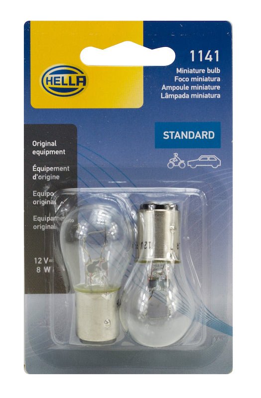 Hella Bulb 1141 12V 18W Ba15S S8 (2) - My Store