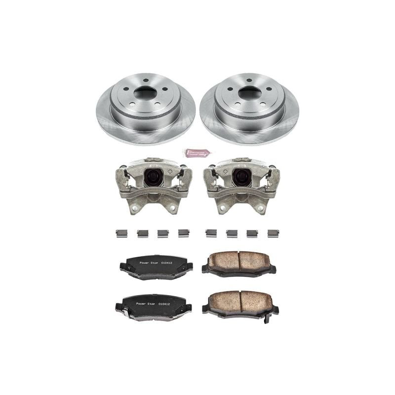 Power Stop 07 - 17 Jeep Wrangler Rear Autospecialty Brake Kit w/Calipers - My Store