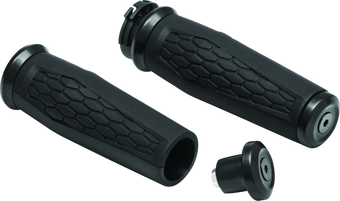 compare product Kuryakyn Hex Grips Dual Cable Black