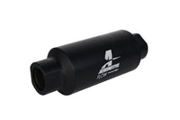 Aeromotive In - Line Marine Filter - AN - 12 - 40 Micron SS Element - Black Hardcoat Finish - My Store