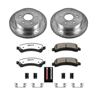 compare product Power Stop 03-05 Chevrolet Express 2500 Rear Z36 Truck & Tow Brake Kit