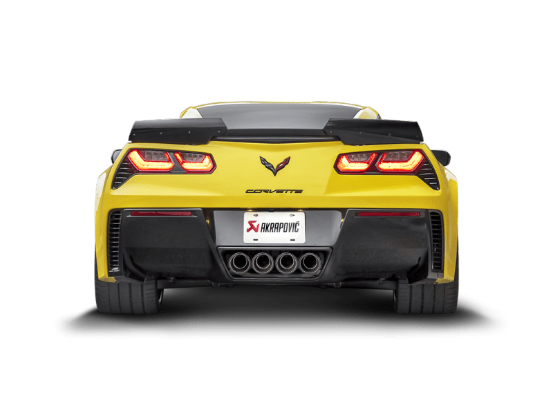 Akrapovic 14 - 17 Chevrolet Corvette Z06 (C7) Slip - On Line (Titanium) w/ Carbon Tips - My Store