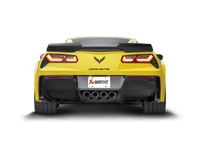 Akrapovic 14 - 17 Chevrolet Corvette Z06 (C7) Slip - On Line (Titanium) w/ Carbon Tips - My Store