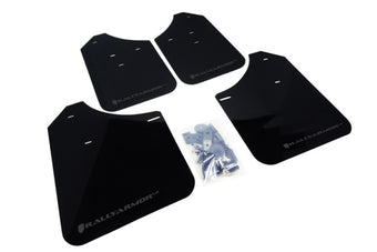 compare product Rally Armor 02-07 Subaru WRX/STI/RS/2.5i (Wagons Req. Mod.) Black UR Mud Flap w/Grey Logo