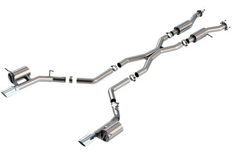 compare product Borla 2021+ Dodge Durango SRT Hellcat 6.2L V8 AWD ATAK Cat-Back Exhaust System - T-304SS